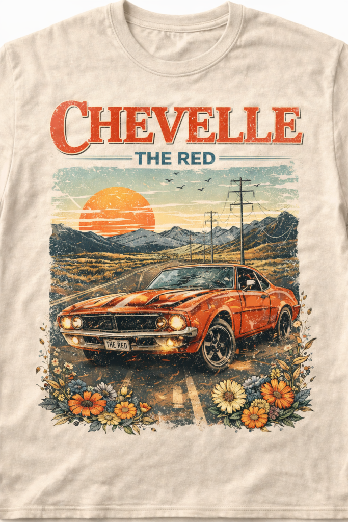 ⚡ Playera Chevelle – The Red Edition