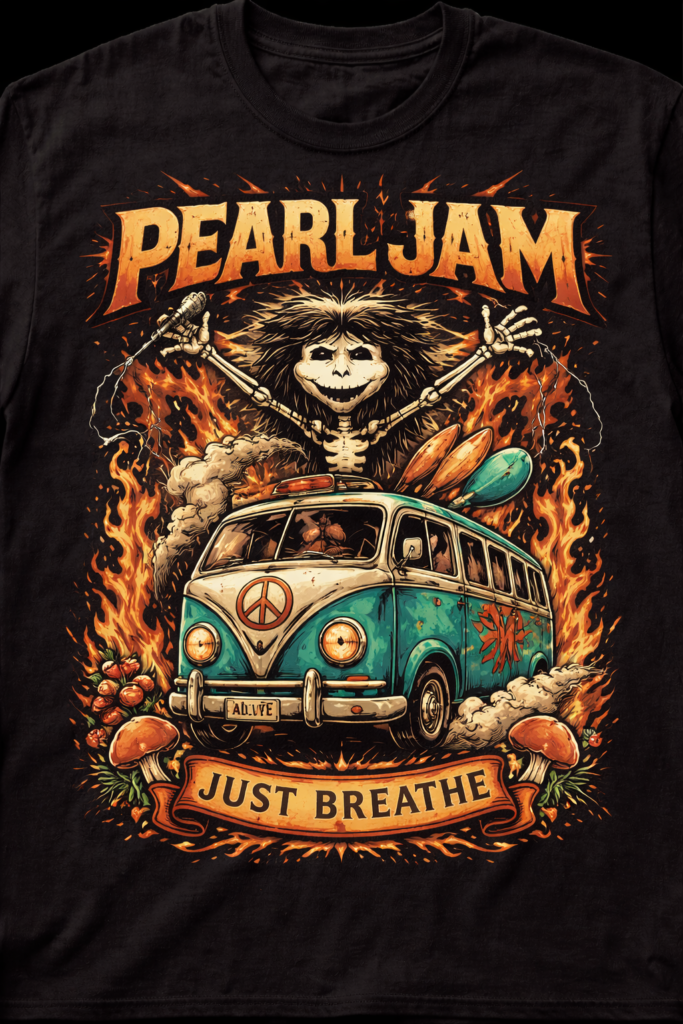 Playera Pearl Jam – Just Breathe Edition